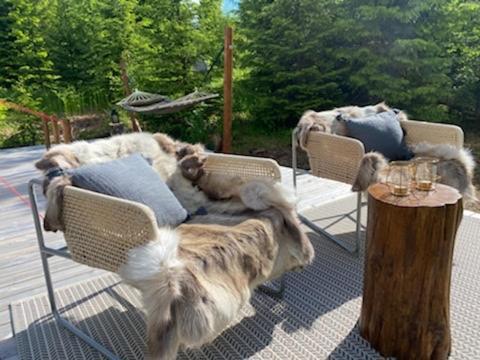Glamping Tent With Amazing View In The Forest Torsby Exterior foto