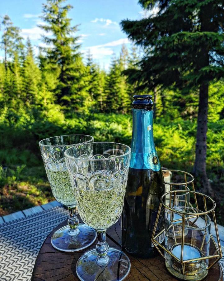 Glamping Tent With Amazing View In The Forest Torsby Exterior foto