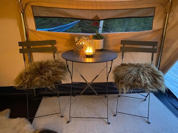 Glamping Tent With Amazing View In The Forest Torsby Exterior foto
